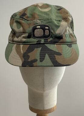 Alternative Apparel Hat Cap Army Mens One Size Green Camo Twill Adjustable